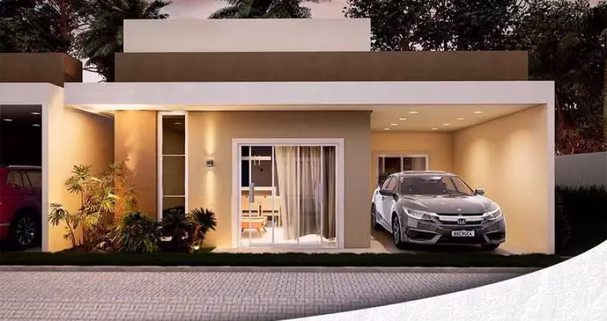 Casa em condomínio fechado com 3 quartos à venda na RUA JARDIM PIRAJUSSARA, r, Abrantes, Camaçari