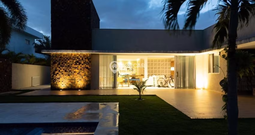 Casa em condomínio fechado com 4 quartos para alugar na Praia de Busca Vida, Camaçari 