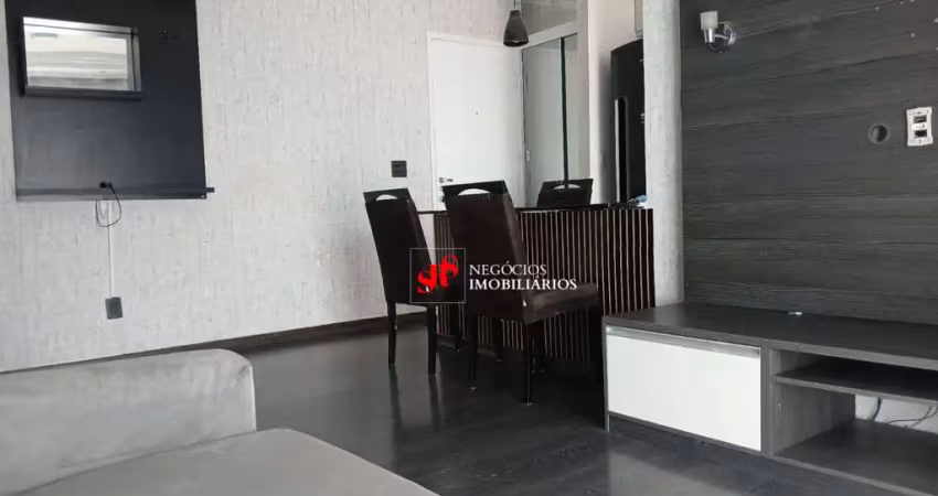 Apartamento com 2 dorm mobiliado para alugar, 72 m² por r$ 3.855/mês - jardim tupanci - barueri/sp