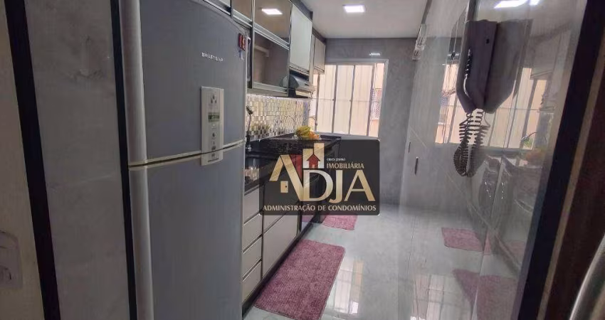 Apartamento com 2 dormitórios à venda, 52 m² por R$ 245.000,00 - Jardim Estrela - Mauá/SP