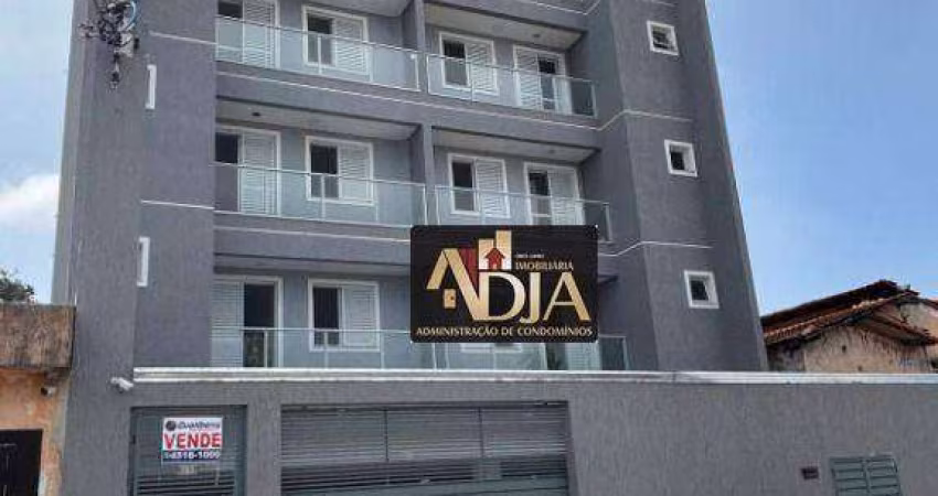 Apartamento com 2 dormitórios à venda, 75 m² por R$ 405.000 - Vila Assis Brasil - Mauá/SP