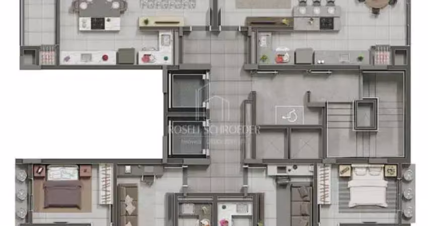 Apartamento com 2 quartos à venda no Centro, Camboriú 