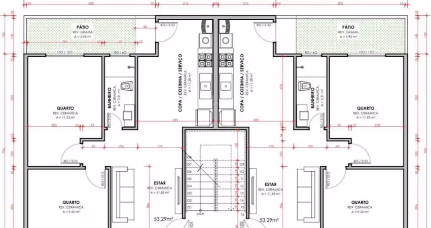 Excelente apartamento em construção no bairro rio pequeno!