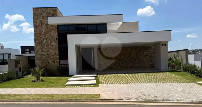 Casa  à venda com 4 quartos, sendo 4 suítes,  no condomínio alphaville nova esplanada 4, votorantim - sp