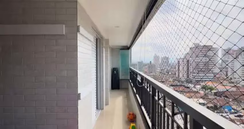 Apartamento sofisticado na guilhermina – vista mar e design todeschini