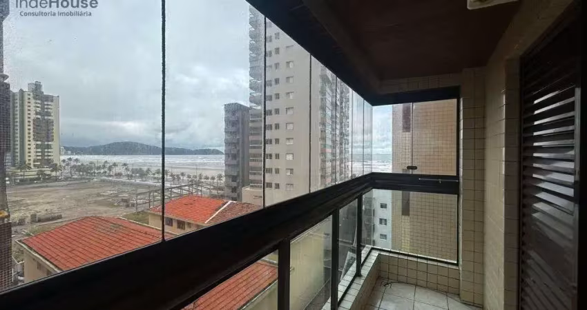 Apartamento 2 dorms c/ suíte, sacada gourmet e 92m² na aviação, praia grande sp