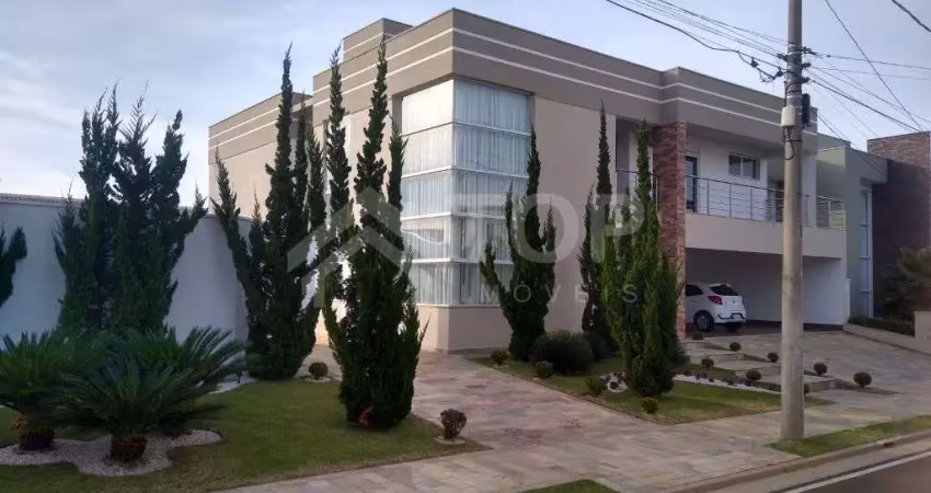 A casa possui irrigacao automatica, cortina eletrica, portas dos quartos eletricas, energia fotovoltaica, garagem para 4 carros sendo que ao lado da piscina tem um quintal que consegue estacionar mais