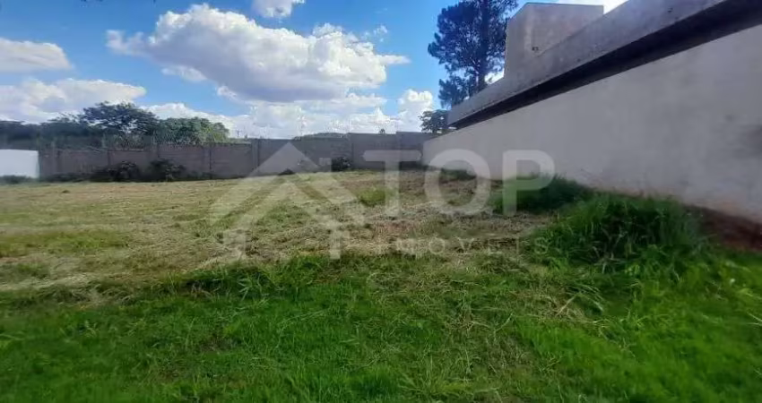 Terreno em condomínio fechado à venda no Residencial Samambaia, São Carlos 
