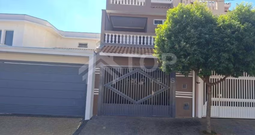 Excelente sobrado, em ótima localização no bairro Jardim Ricetti, com 3 dom 3 suítes
