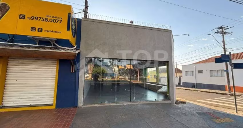 Sala comercial com 2 salas para alugar na Vila Prado, São Carlos 