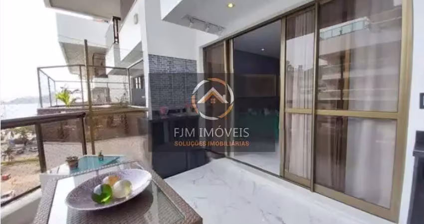 Charitas, Niterói: Apartamento de 100m² com 2 suítes, 2 dormitórios e 2 banheiros à venda por 985mil