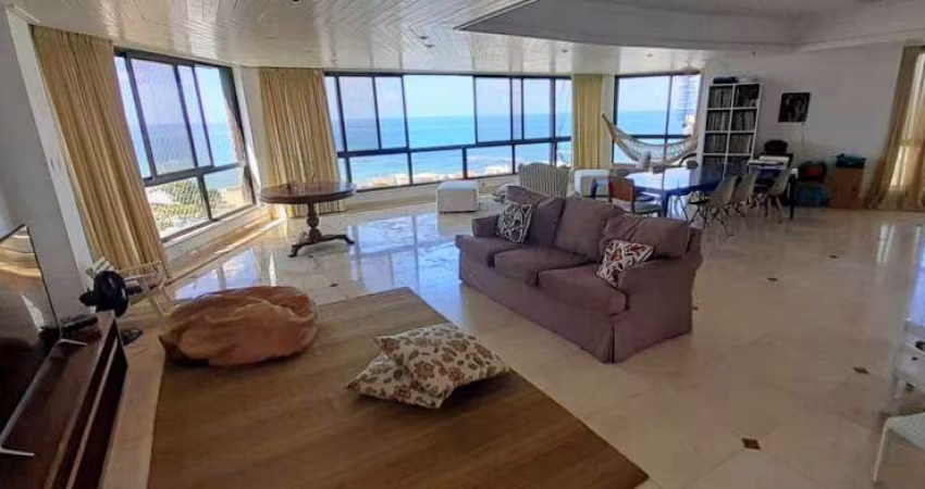 Cobertura 5 quartos com vista mar permanente Rio Vermelho Salvador BA