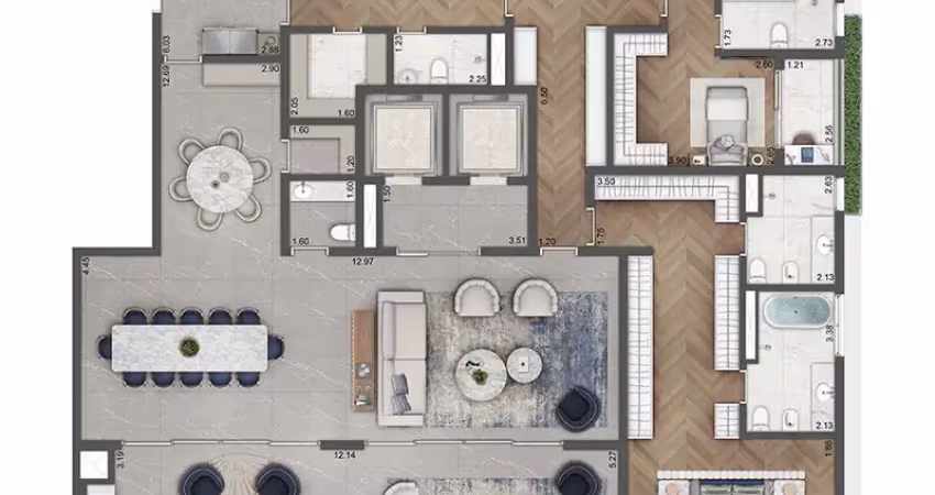 Apartamento com 4 quartos à venda na Avenida Indianópolis, 384, Indianópolis, São Paulo