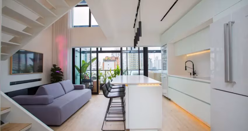 Apartamento mobiliado para venda 67,50 m2 - 1 suíte - 2 vagas