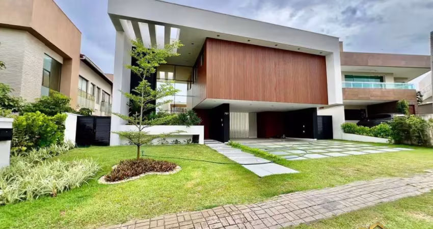 Casa em condomínio para venda em eusébio, cararu, 5 dormitórios, 5 suítes, 6 banheiros, 6 vagas