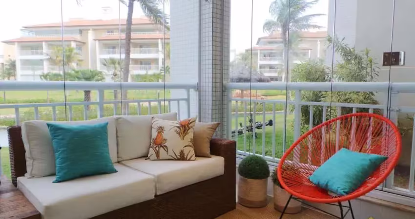 Apartamento para venda em aquiraz, porto das dunas, 3 dormitórios, 3 suítes, 4 banheiros, 2 vagas