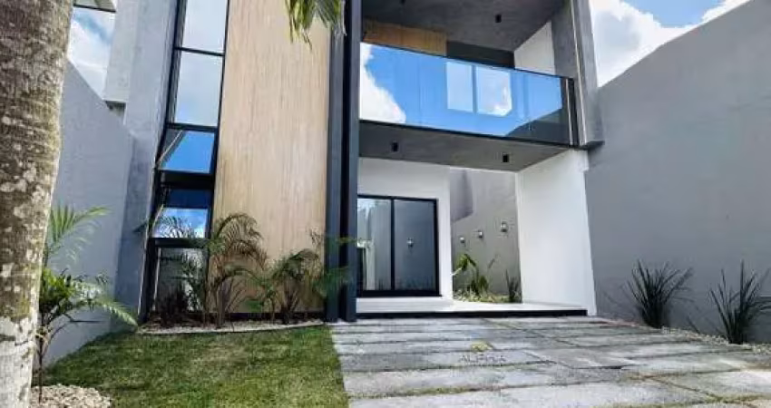 Casa para venda em eusébio, pedra, 4 dormitórios, 4 suítes, 5 banheiros, 2 vagas