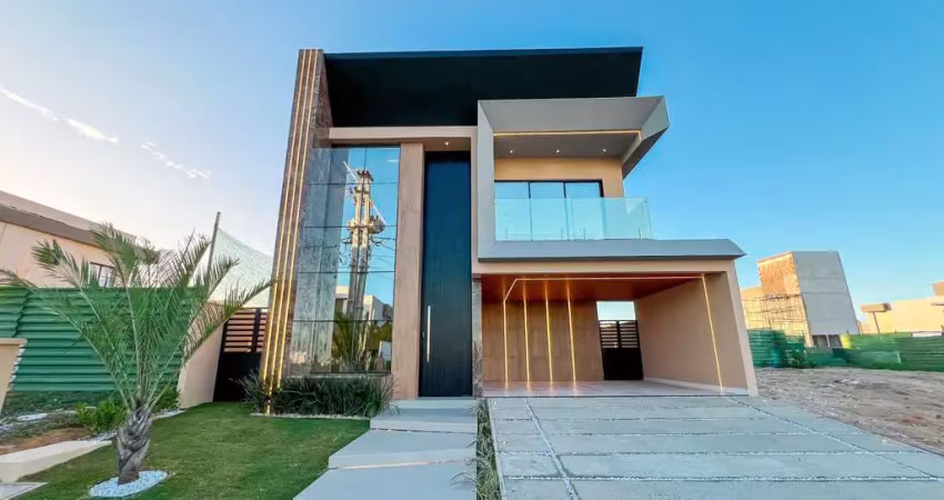 Casa em condomínio para venda em eusébio, cidade alpha, 4 dormitórios, 4 suítes, 5 banheiros, 4 vagas