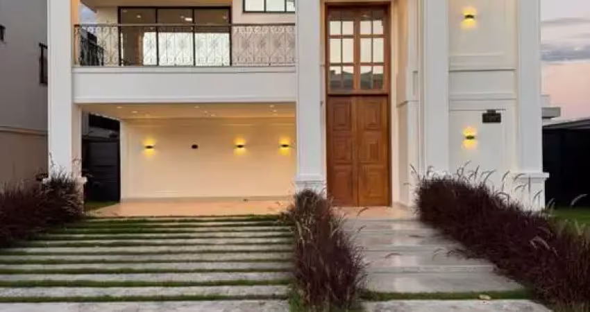 Casa em condomínio para venda em eusébio, cidade alpha, 4 dormitórios, 4 suítes, 5 banheiros, 4 vagas