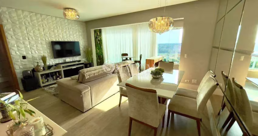 Apartamento à venda em maringá, jardim tabaete, com 3 suítes, com 120 m², tropical summer