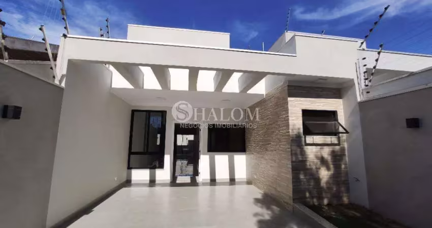 Casa à venda em maringá, jardim araucária, com 3 quartos, com 96 m²