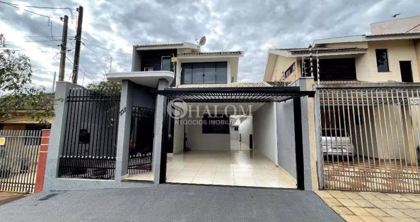 Sobrado à venda em maringá, jardim imperial, com 3 quartos, com 184.85 m²