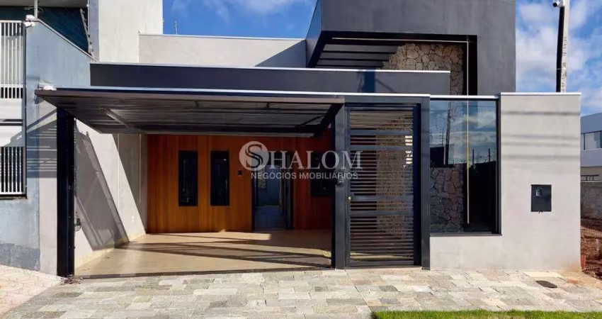 Casa à venda em maringá, jardim munique, com 3 quartos, com 145.36 m²