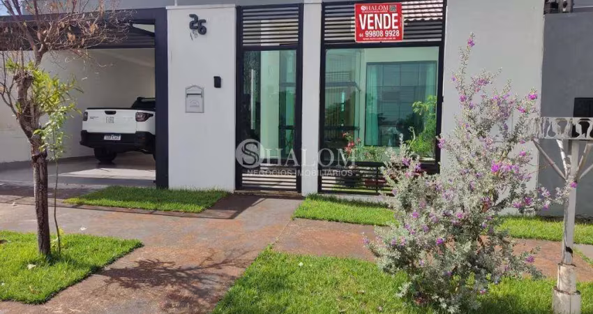 Casa à venda em maringá, jardim oriental, com 3 quartos, com 158 m²