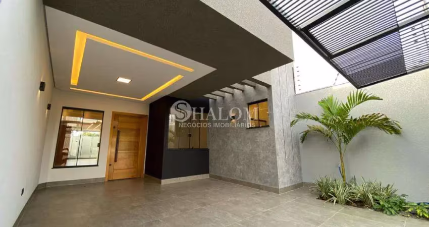 Casa à venda em maringá, jardim paris ii, com 2 quartos, com 105 m²