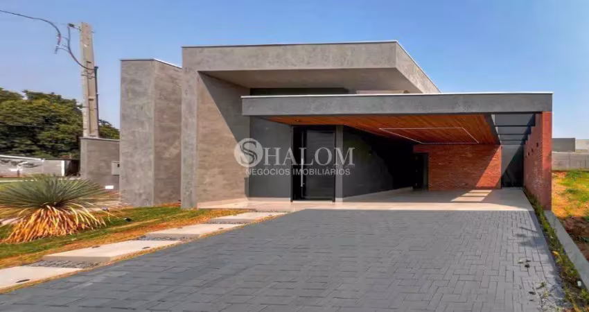 Casa à venda em maringá, jardim paraíso, com 3 suítes, com 257 m², condomínio residencial green park