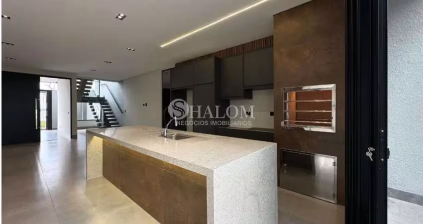 Sobrado à venda em maringá, jardim espanha, com 3 suítes, com 202 m²