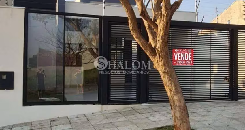 Casa à venda em maringá, jardim espanha, com 3 quartos, com 125 m²