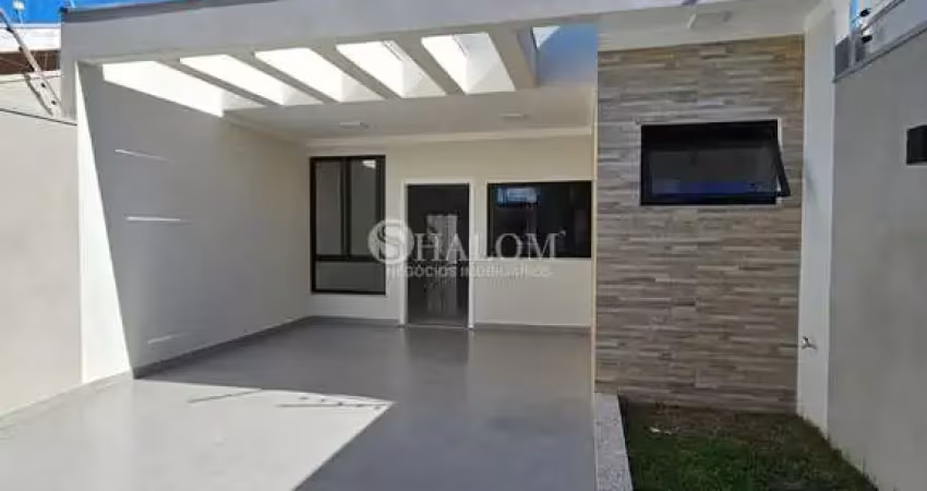 Casa à venda em maringá, jardim araucária, com 3 quartos, com 92.5 m²