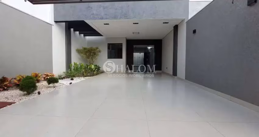 Casa à venda em maringá, jardim rebouças, com 3 quartos, com 90 m²
