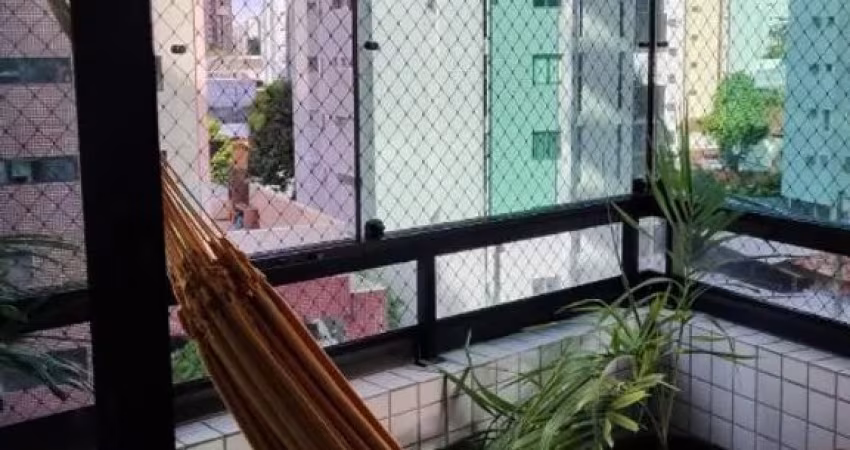 Apartamento para venda possui 115 metros com 3 quartos sendo 1 suíte com 2 vgs - nas Graças - Recife - PE