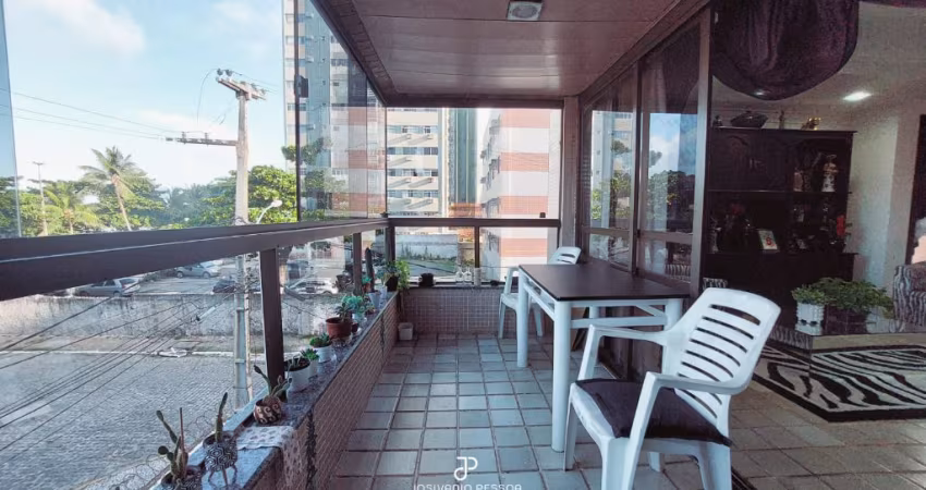 Apartamento venda possui 187 metros com 4 quartos sendo 2 suítes com 2 vgs - em Piedade - Jaboatão - PE