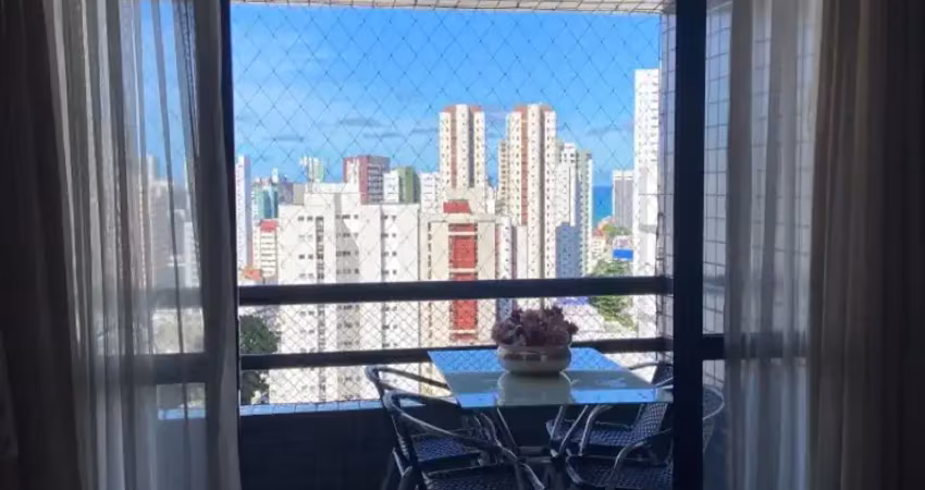 Apartamento para venda possui 115 metros com 4 quartos sendo 2 suítes com 2 vgs em boa viagem - recife - pe