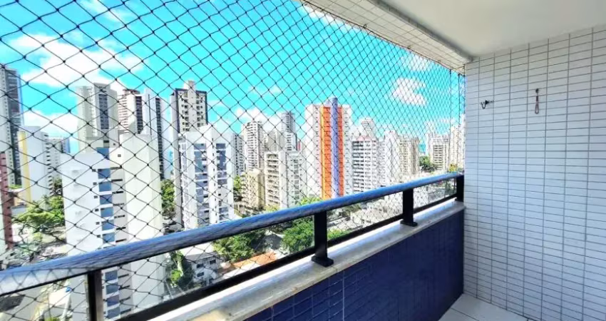 Apartamento para venda possui 88 metros com 3 quartos sendo 1 suíte com 2 vgs em boa viagem - recife - pe