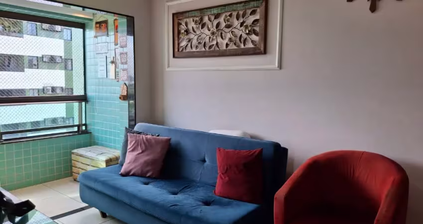 Apartamento para venda possui 53 metros com 2 quartos sendo 1 suíte com 1 vg na torre - recife - pe