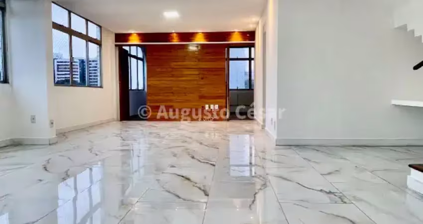 Cobertura duplex venda 220 metros com 4 quartos sendo 2 suítes com 2 vgs nas graças - recife - pe