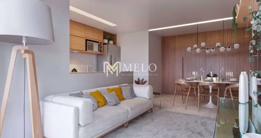 Oportunidade: 55,51m²,2 quartos (01 suíte), sala, cozinha, varanda, wc-mudança grátis..