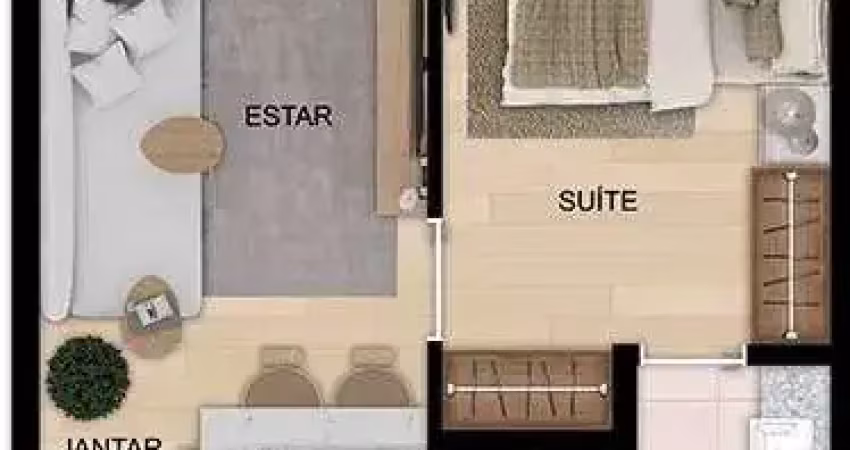 Apartamento com 1 quarto à venda na Avenida Conselheiro Rosa e Silva, Graças, Recife