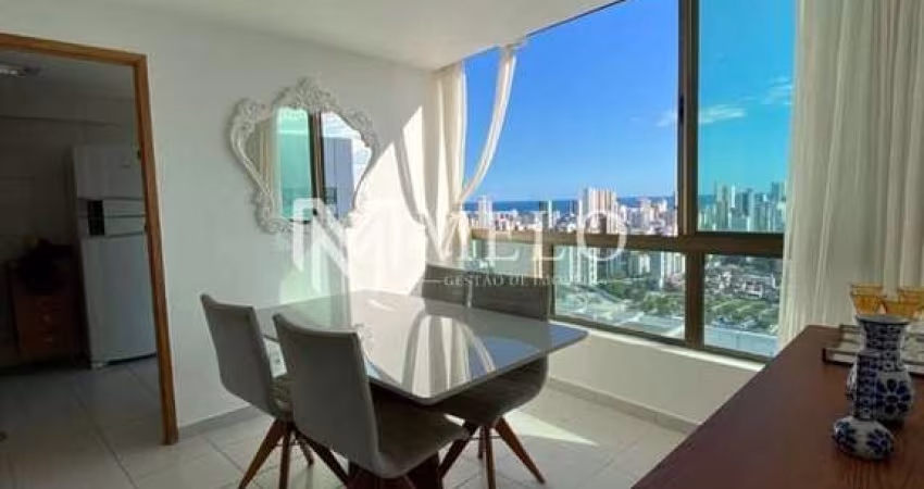 Oportunidade andar alto 3 qts, 1suite, 2 vagas, 90m2.