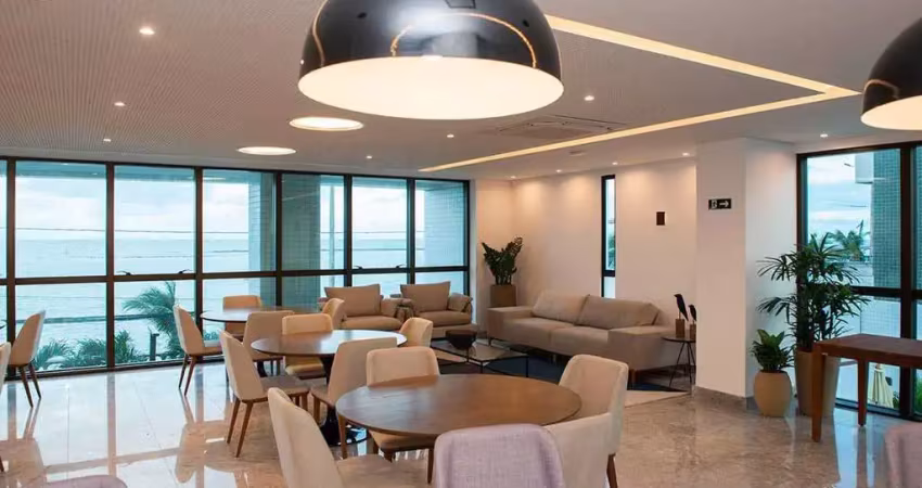 Venâncio barbosa | lindo apartamento de 3 quartos com 3 suítes, 3 vagas com 100m2  na beira mar de casa caiada... | 125m².