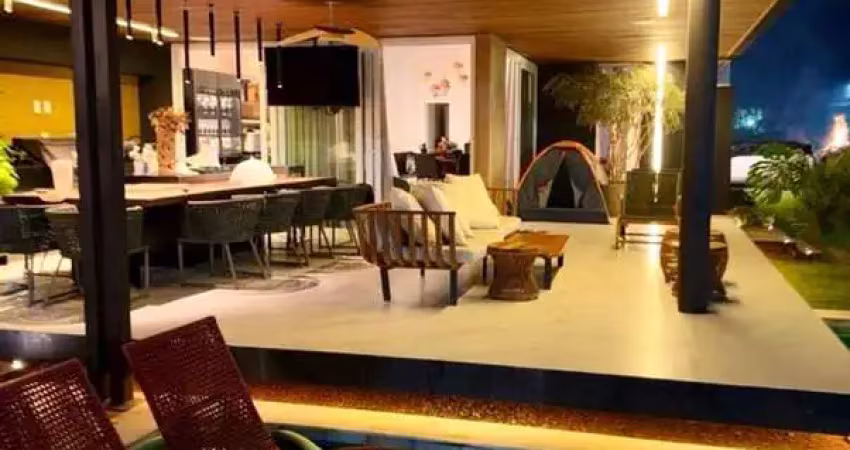 Condomínio gravatá country - casa mobiliada e decorada - 5qts., 5uites, 4vagas, 400m2