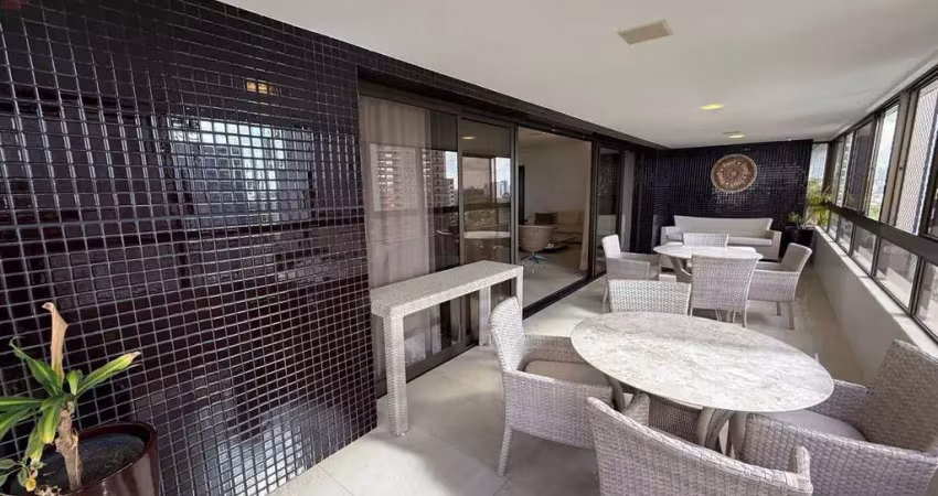 Apartamento para venda em salvador, horto florestal, 4 dormitórios, 4 suítes, 6 banheiros, 5 vagas