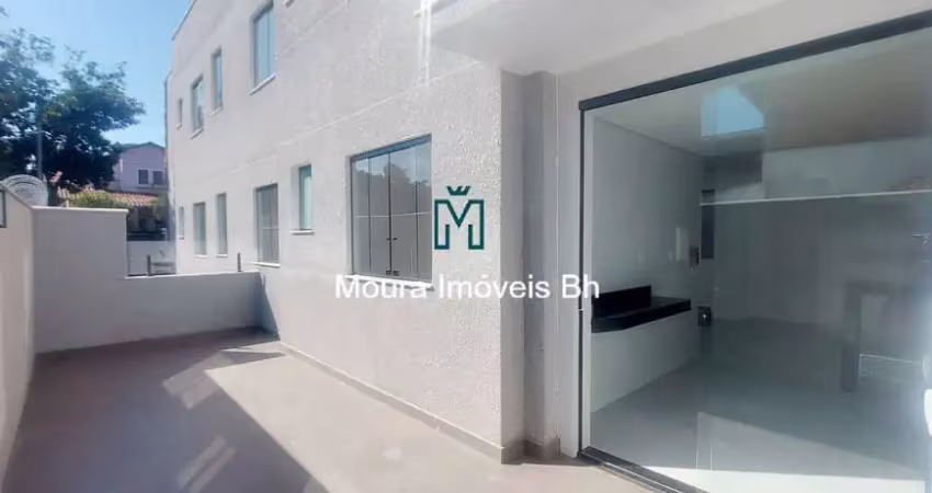 Apartamento com área privativa com 3 quartos a venda no bairro santa mônica