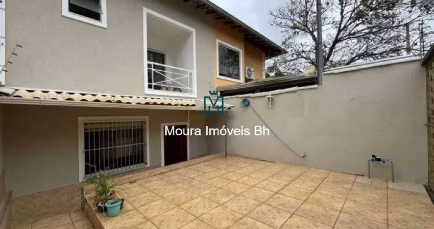 Casa geminada 2 quartos sendo 2 suítes 2 vagas no bairro santa amélia