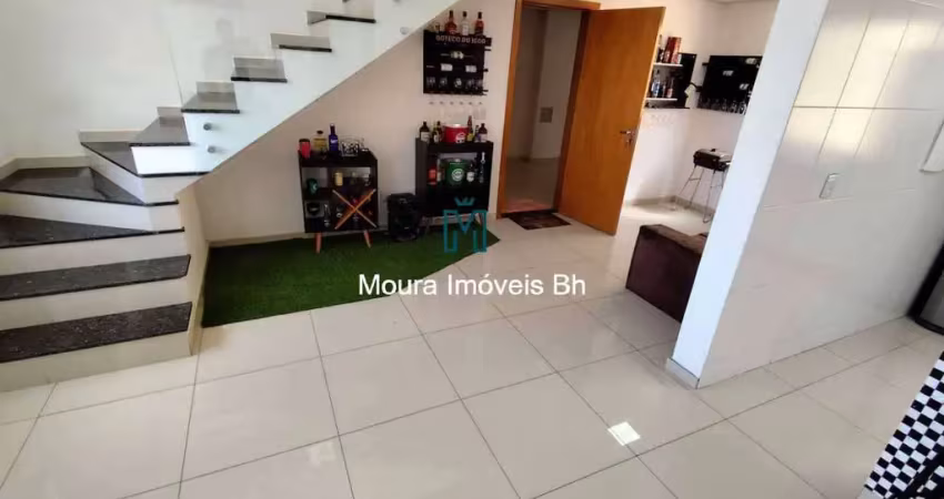 Cobertura 3 quartos sendo 1 suíte, 4 vagas no bairro santa amélia