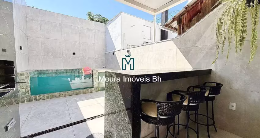 Casa geminada com 02 quartos, 02 vagas no bairro jardim leblon